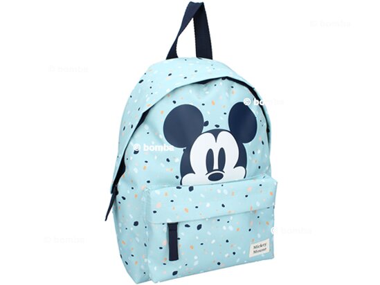 Modrý chlapčenský ruksak Mickey Mouse