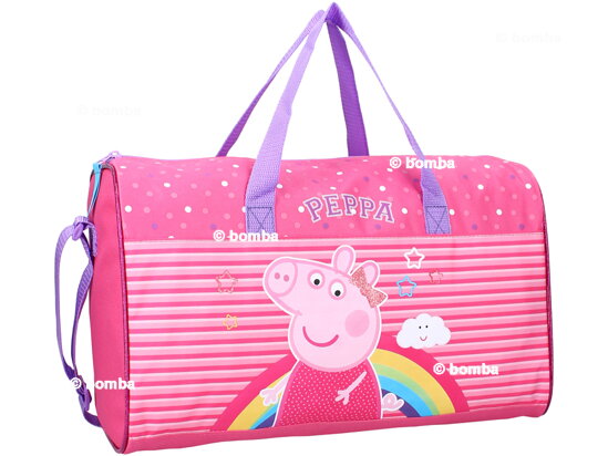 Ružová športová taška Peppa Pig