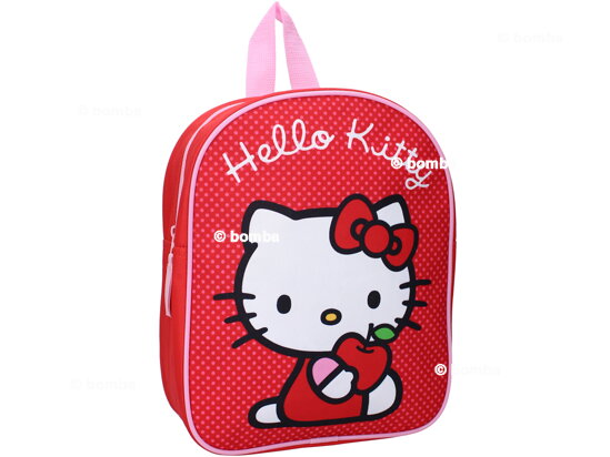 Červený detský ruksak Hello Kitty