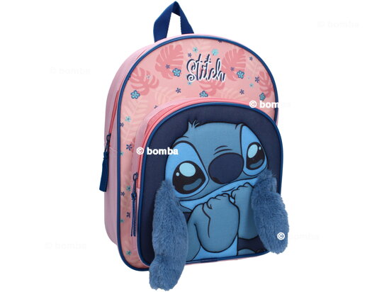 Ružový detský ruksak Stitch Likewise