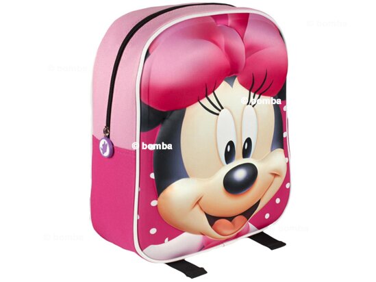 Ružový 3D ruksak Minnie Mouse