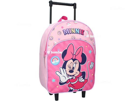 Detský ruksak na kolieskach Minnie Glam It Up
