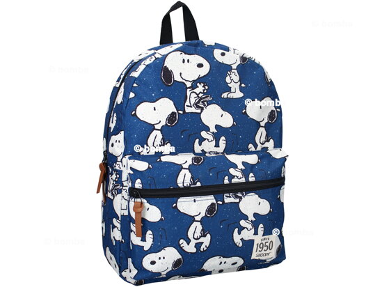 Modrý detský ruksak Snoopy