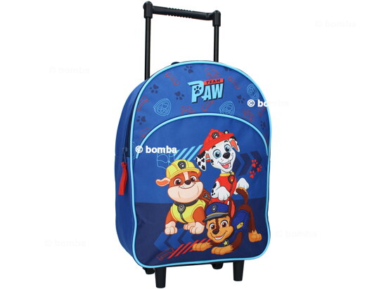 Modrý ruksak na kolieskach Paw Patrol Go Pups Go