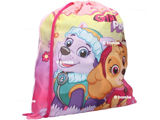 Vrecko na telocvik Paw Patrol Girl Pups Rule