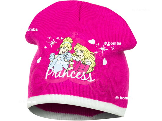 Cyklámenová čiapka pre dievčatá Princess - 52