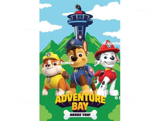Detská deka Paw Patrol Adventure Bay