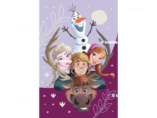 Detská deka Frozen II Family