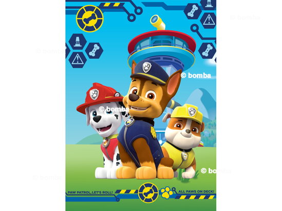 Deka Paw Patrol Všetky labky na palube