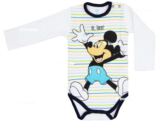 Dojčenské body Mickey Mouse - veľkosť 80