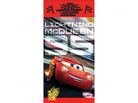 Detská plážová osuška Cars