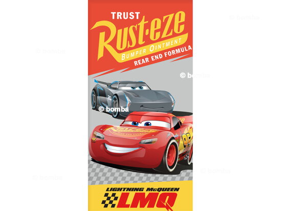 Plážová osuška Disney Cars