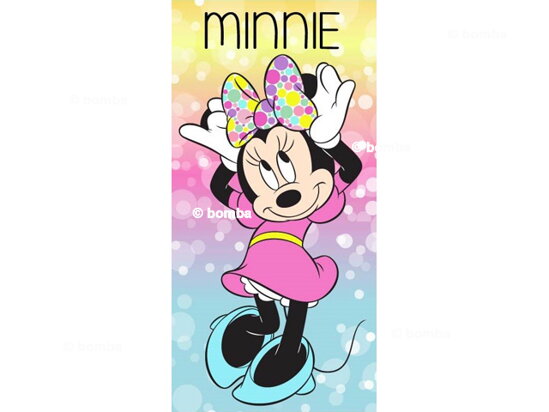 Farebná detská osuška Minnie Mouse