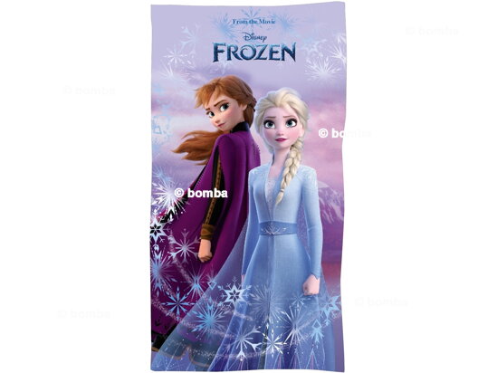 Plážová osuška Ľadové kráľovstvo Anna a Elsa