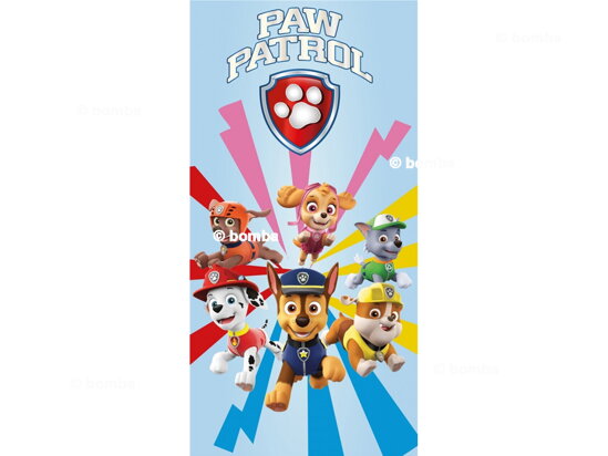 Detská plážová osuška Paw Patrol Lightning