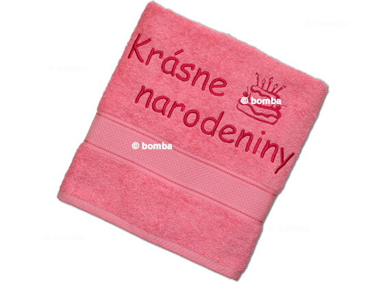 Narodeninová osuška pre ženu