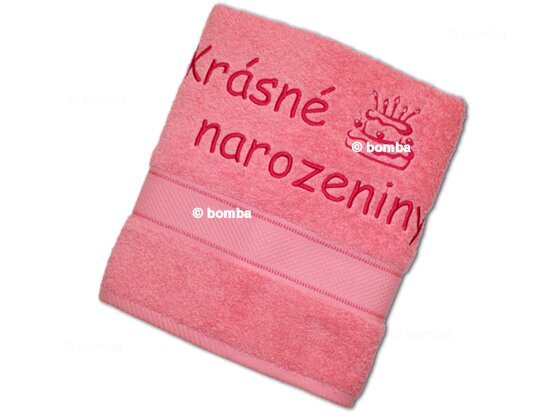 Narodeninová osuška pre ženu CZ