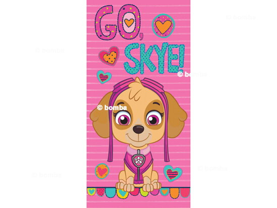 Detská osuška Paw Patrol Go Skye!