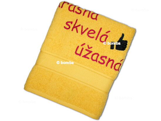 Osuška pre krásnu ženu