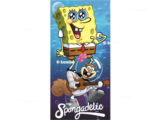 Detská osuška SpongeBob a Sandy