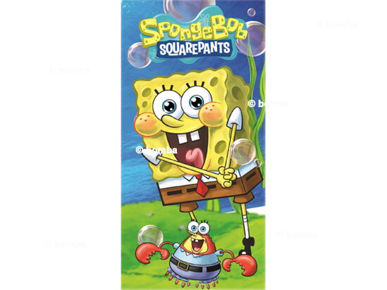 Detská osuška SpongeBob v šortkách