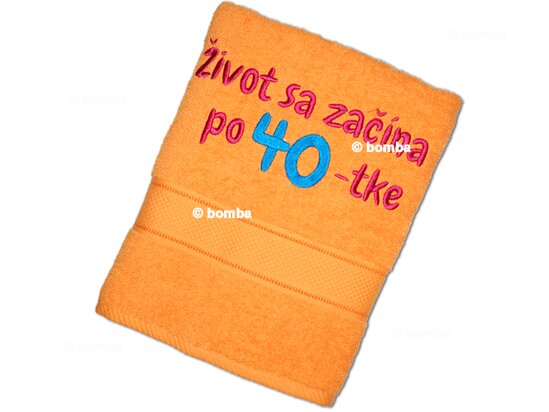 Osuška Život sa začína po 40-tke