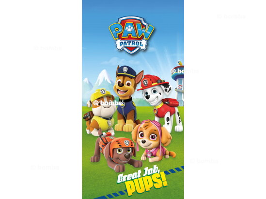 Detská osuška Paw Patrol Great Job