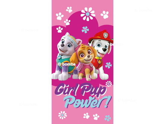 Detská osuška Paw Patrol Girl Pup Power