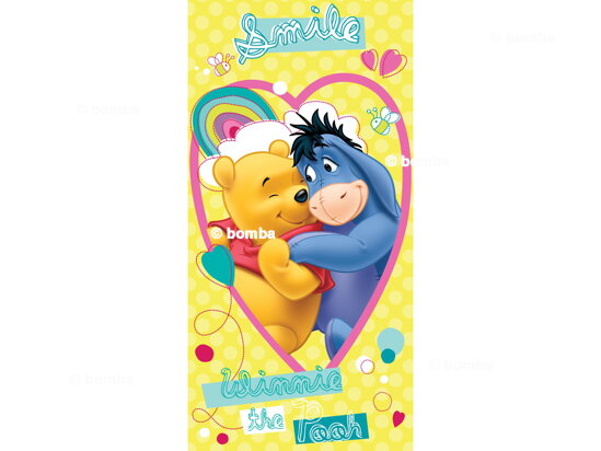 Plážová osuška Disney Macko Pú
