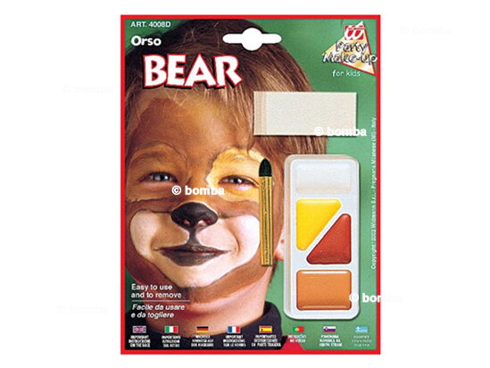 Make-up sada detská medveď