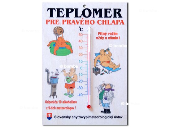 Teplomer pre pravého chlapa