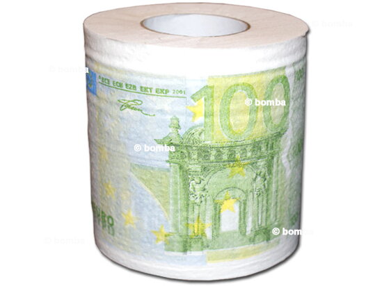 Toaletný papier 100 Eur