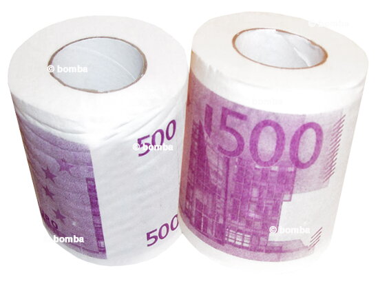 Toaletný papier 500 Eur