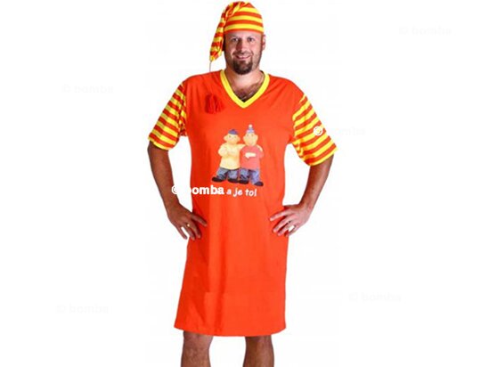 Nočná košeľa Pat a Mat - A je to! - veľkosť XXXL