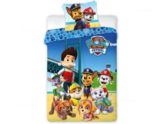 Posteľné obliečky Paw Patrol All Pups