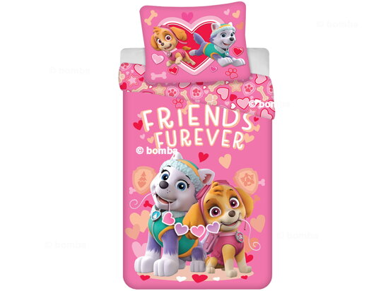 Posteľné obliečky Paw Patrol Friends Furever