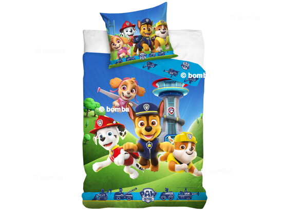 Posteľné obliečky Paw Patrol Station