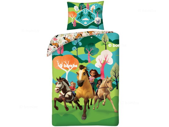 Posteľné obliečky Spirit Riding Free II s vreckom