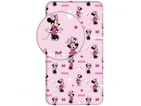 Napínacia plachta pre deti Minnie Mouse