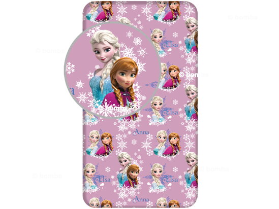 Napínacia plachta Frozen Anna a Elsa
