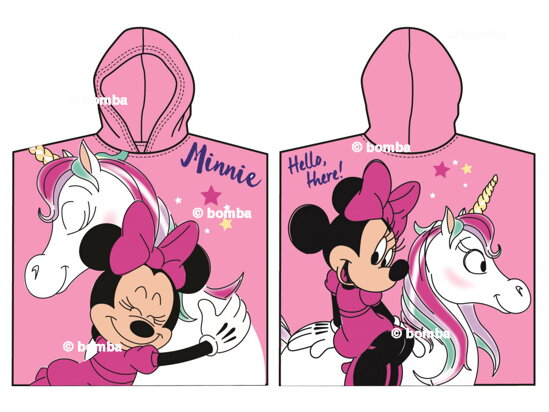 Detské pončo Minnie Mouse - Jednorožec