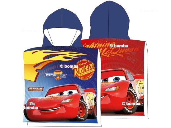 Detské pončo Autá Piston Cup
