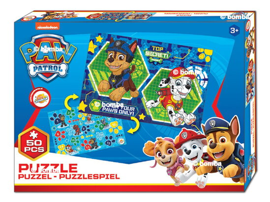 Puzzle Paw Patrol - Top Secret! - 50 dielikov