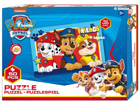 Puzzle Paw Patrol - Friends - 50 dielikov