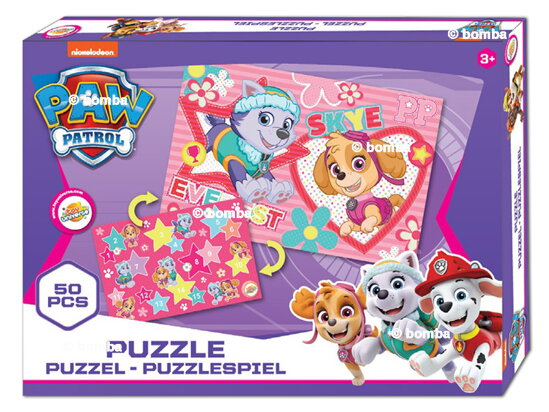 Puzzle Paw Patrol - Skye a Everest - 50 dielikov