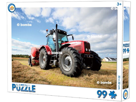 Puzzle pre deti Traktor - 99 dielikov