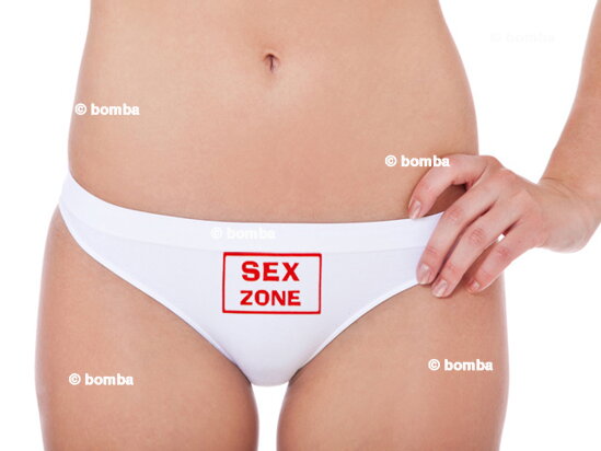 Nohavičky s nápisom Sex Zone - veľkosť M