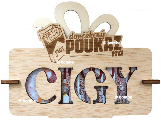 Darčekový poukaz na cigy