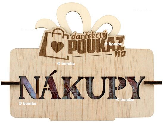 Darčekový poukaz na nákupy