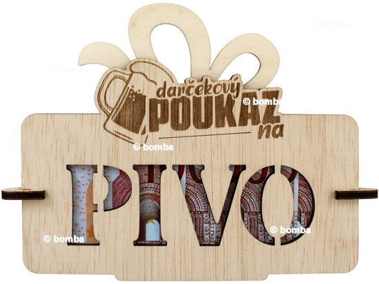Darčekový poukaz na pivo